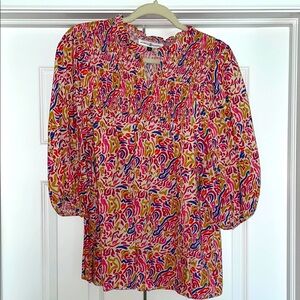 Michelle McDowell Smocked Top